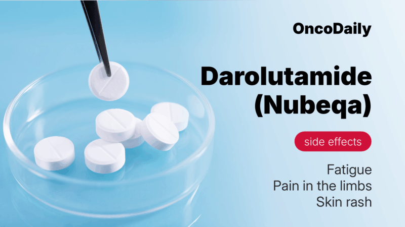 Darolutamide (Nubeqa) side effects