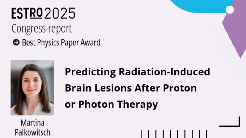 Can We Predict Radiation-induced Brain Lesions Before They Happen? – ESTRO