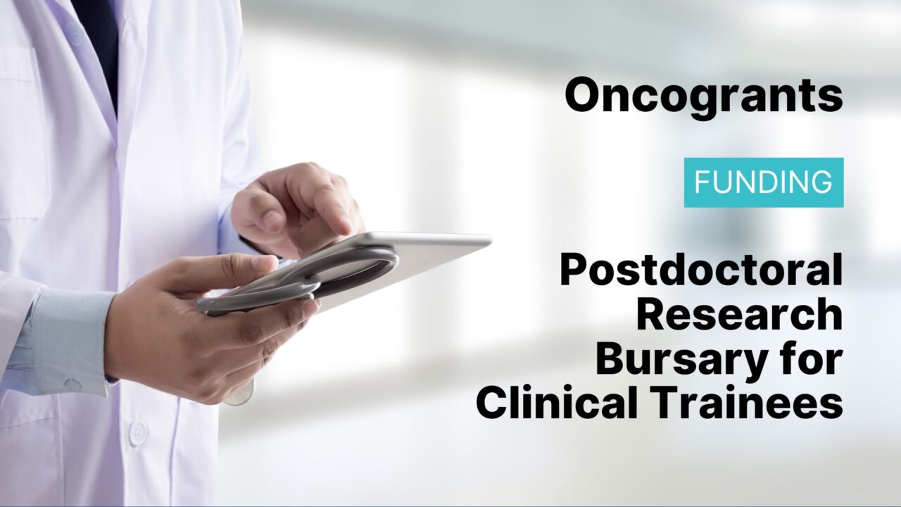 Postdoctoral Research Bursary for Clinical Trainees