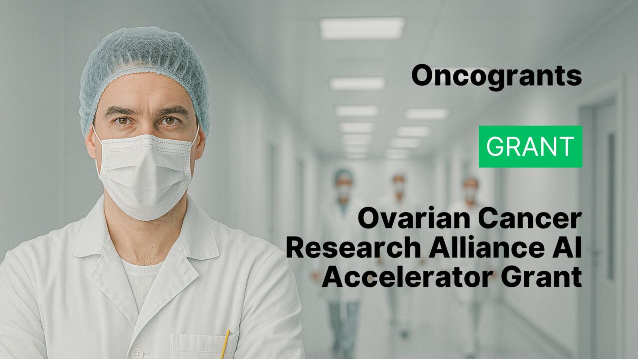 Ovarian Cancer Research Alliance AI Accelerator Grant