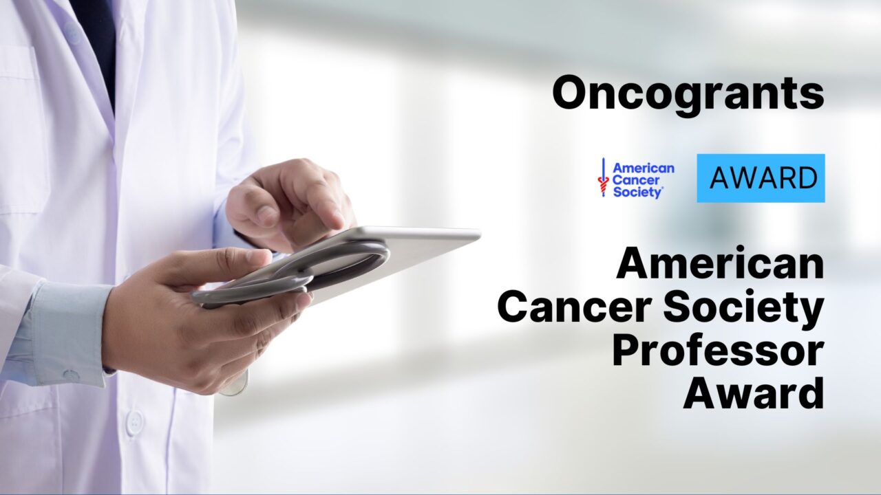 American Cancer Society Professor Award