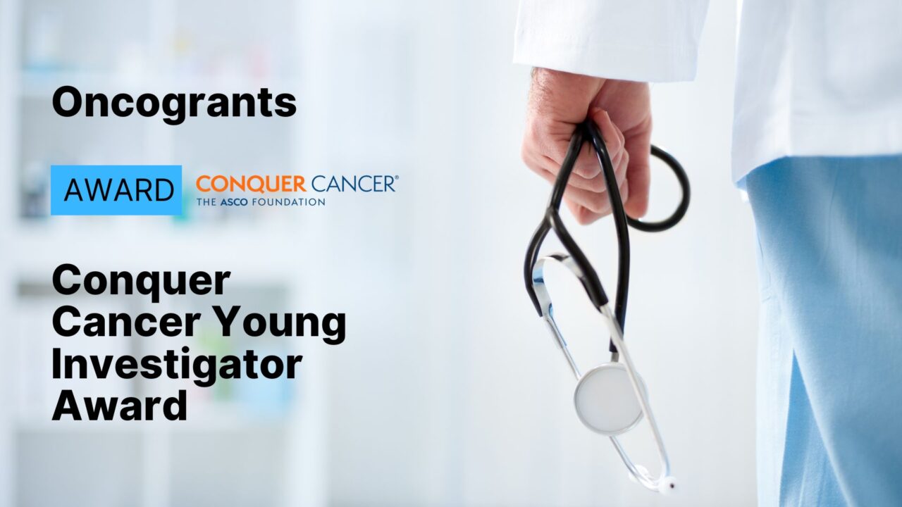 Conquer Cancer Young Investigator Award