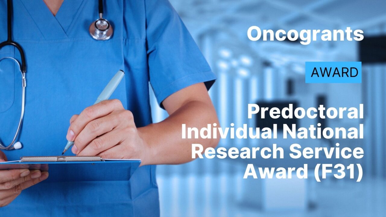 Predoctoral Individual National Research Service Award (F31)