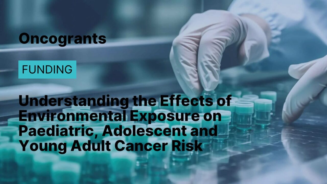 Understanding the Effects of Environmental Exposure on Paediatric, Adolescent and Young Adult Cancer Risk