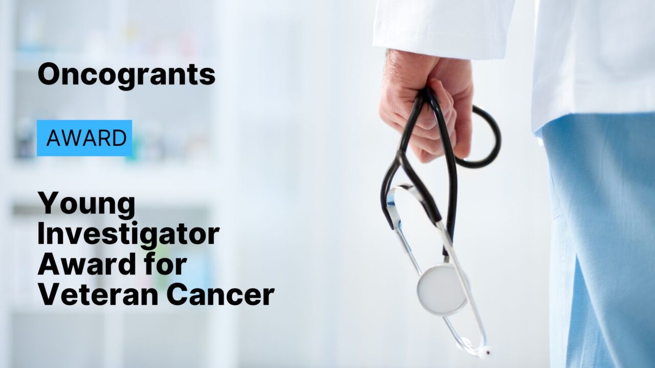 Young Investigator Award for Veteran Cancer