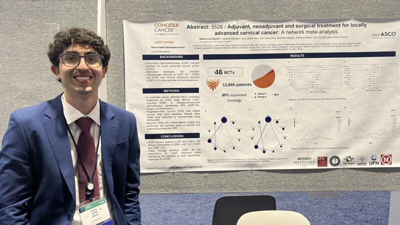 Rafael Nohmi Presents Research and Receives Merit Award at ASCO 2025 – Conquer Cancer, the ASCO Foundation