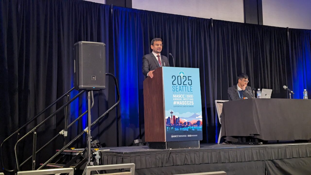 Rahul Kumar: Honored to Present Our Work on Scalp Cooling in Children with ALL at MASCC25