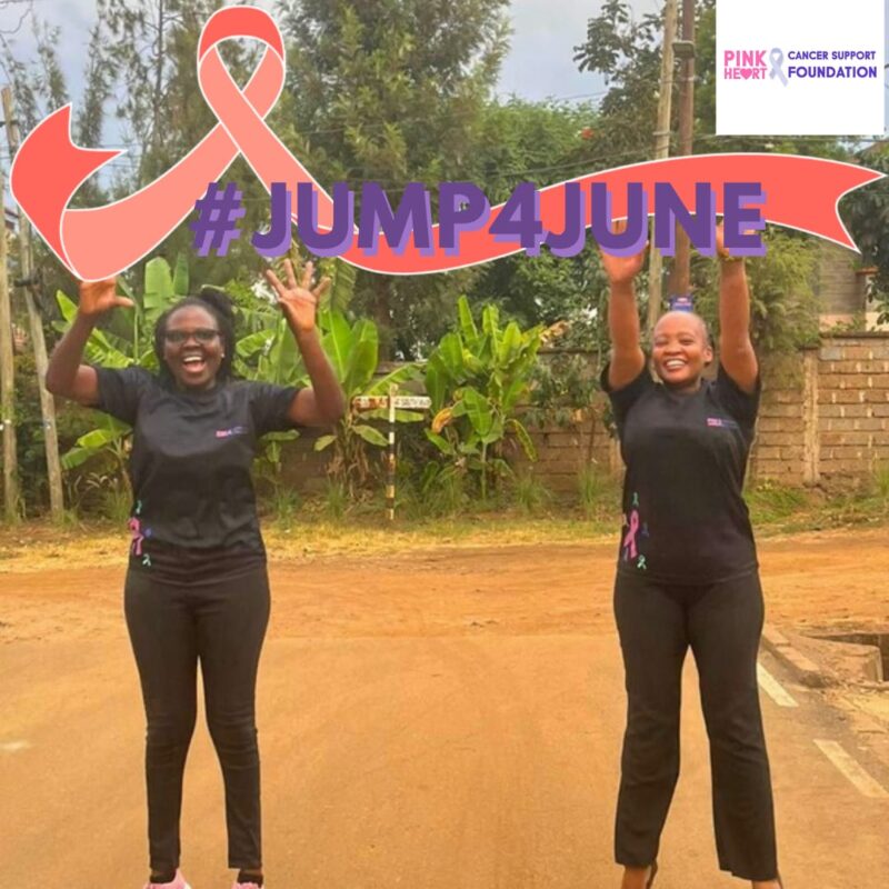 Prisca Githuka: We Jumped for June to Increase Awareness on Uterine Cancer