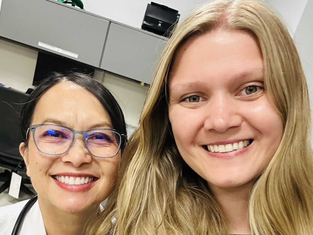 Cathy Eng: Dr. Froehlich is Starting Her Very First Clinic Rotation With Me