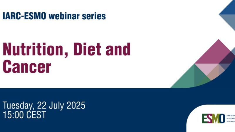 How do Nutrition and Diet Impact Cancer Risk and Outcomes From Childhood to Adulthood? – ESMO