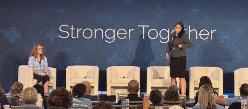 Stephen Liu: Narjust Florez on the Stage at ALKSummit2025 Discussing Stigma