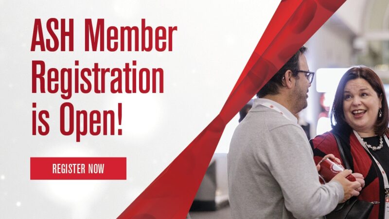 Registration is Open for 67th American Society of Hematology Annual Meeting