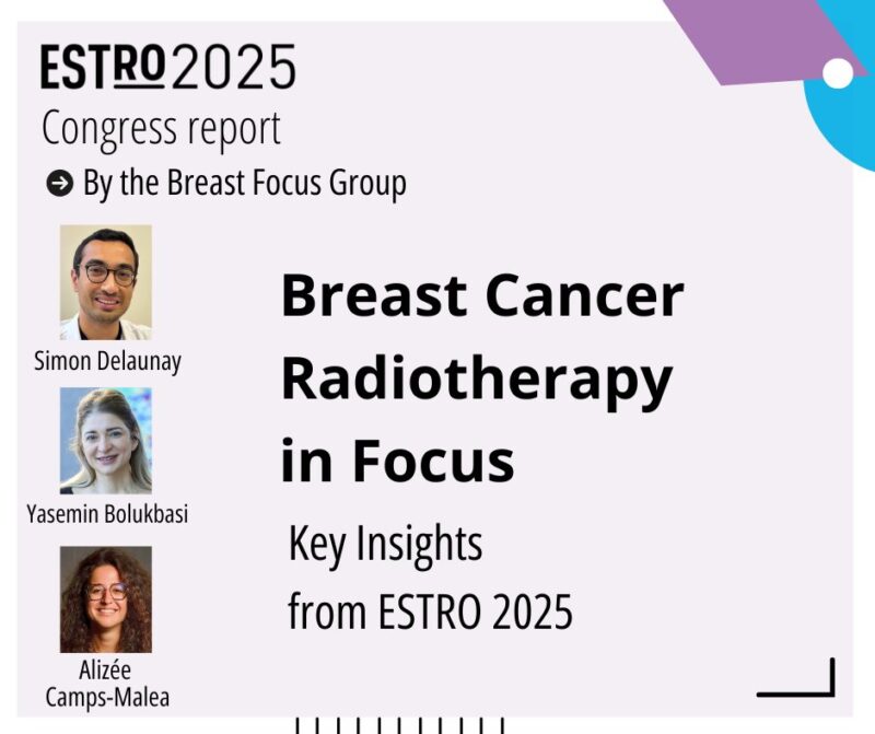 Catch Up with the Key Breast Cancer Radiotherapy Sessions at ESTRO25