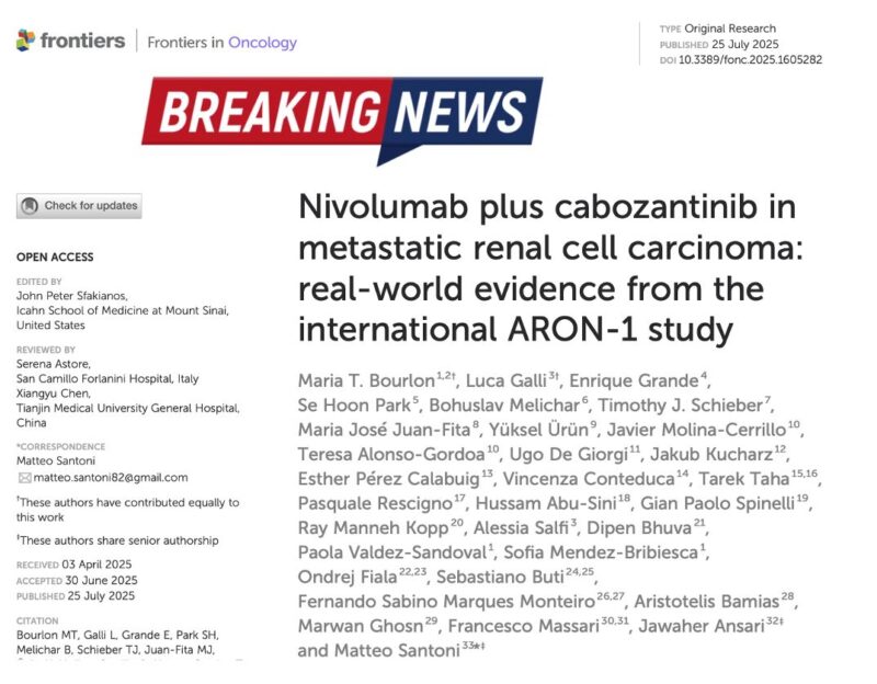 Maite Bourlon: Nivolumab Plus Cabozantinib in Metastatic Renal Cell Carcinoma