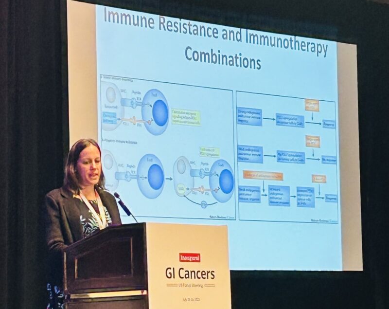 Cathy Eng: Always a Pleasure to Listen to Kristen Ciombor Give a Lecture about Immunotherapy in MSI-S CRC