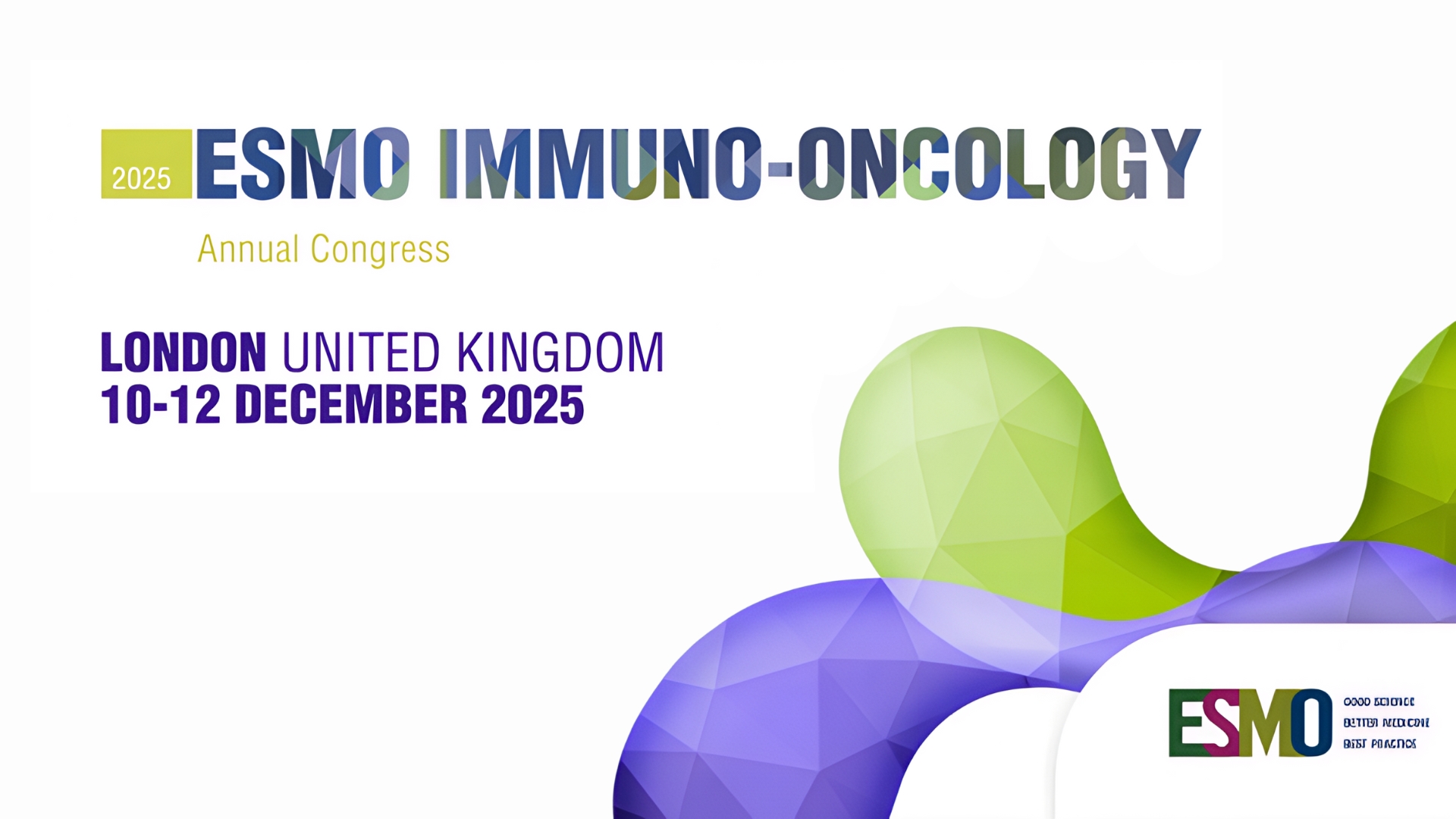 ESMO Immuno-Oncology Congress 2025