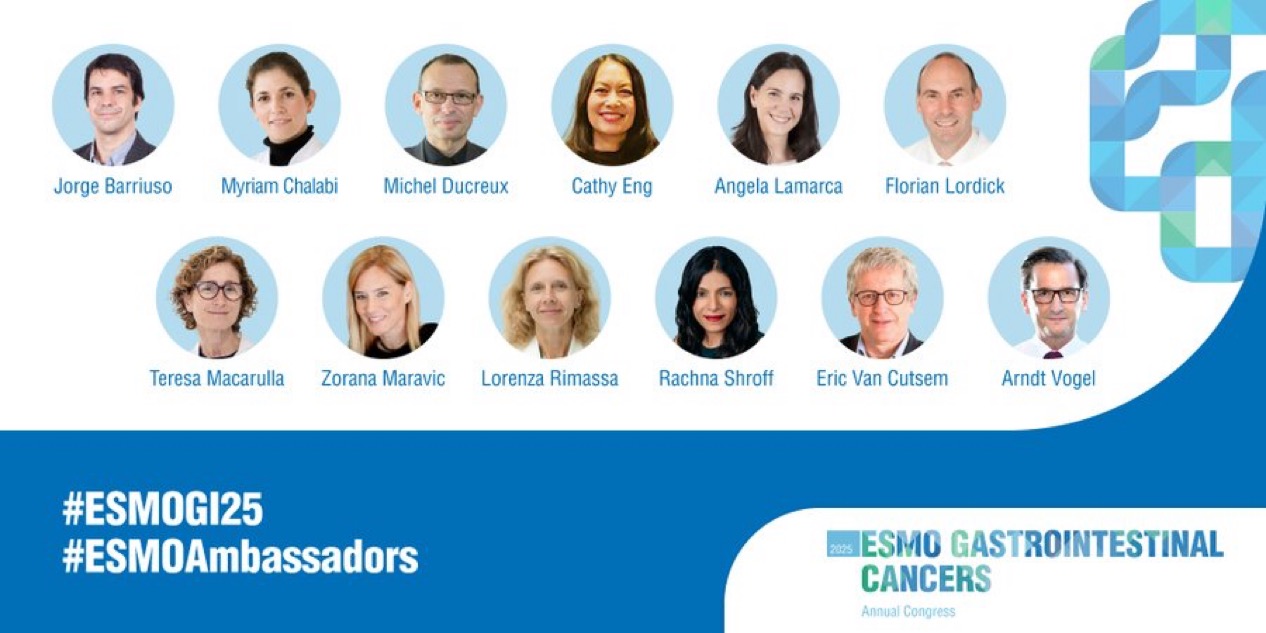 Latest Research Findings in GI Cancers from ESMO Ambassadors