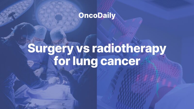 Corinne Faivre-Finn: Surgery or Radiotherapy for Early-Stage Lung Cancer?
