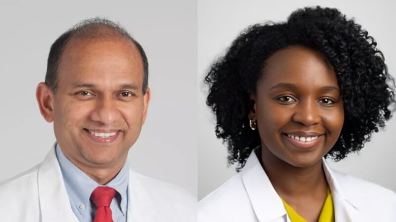 Jame Abraham Congratulated Nancy Musoke for Receiving CLL Society’s 2025 Integrative Medicine Award