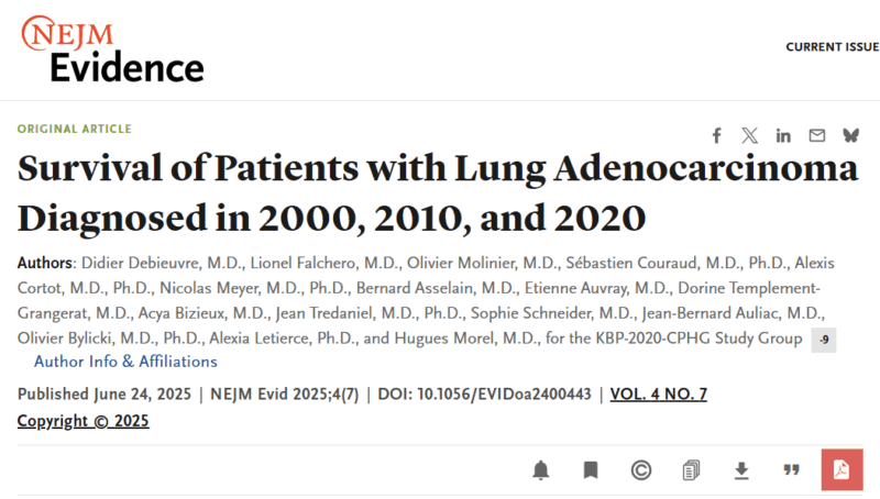 Lung Adenocarcinoma Diagnosed