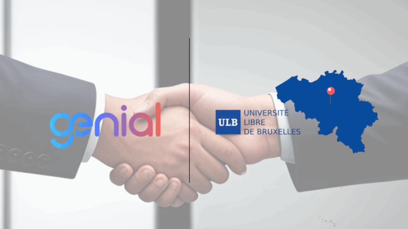 Université Libre de Bruxelles (ULB) is Now GENIAL’s Research Partner