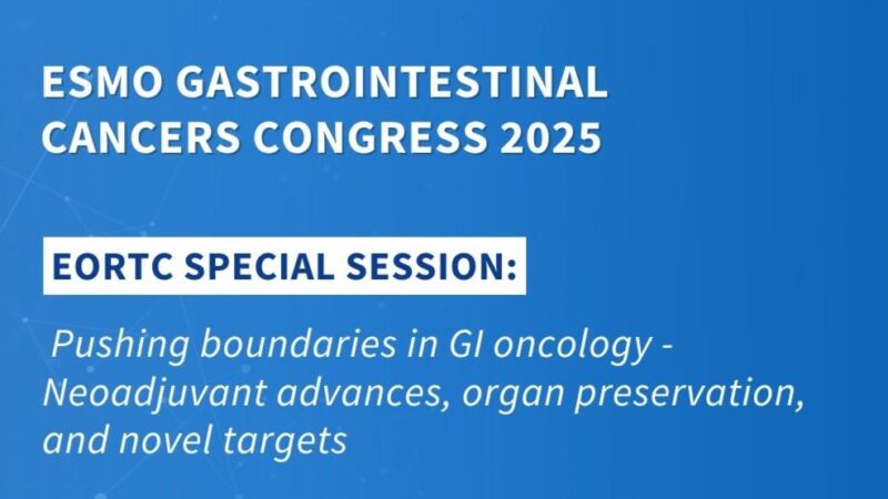EORTC is at ESMOGI25 in Barcelona