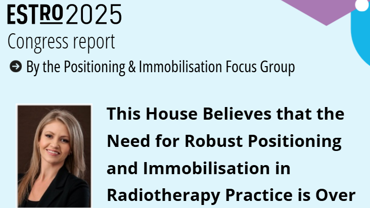 Is Robust Immobilisation in Radiotherapy a Thing of the Past? – ESTRO