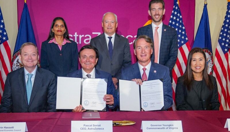 Glenn Youngkin: AstraZeneca has Chosen the Commonwealth for Its Largest Investment in the World