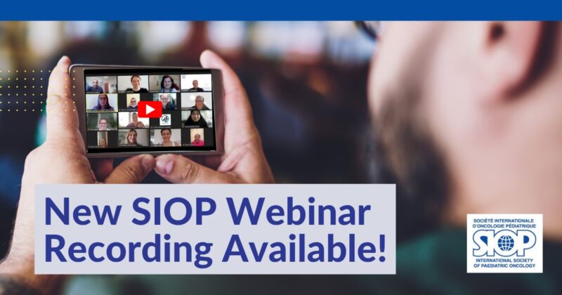 New SIOP Webinar Recording Available
