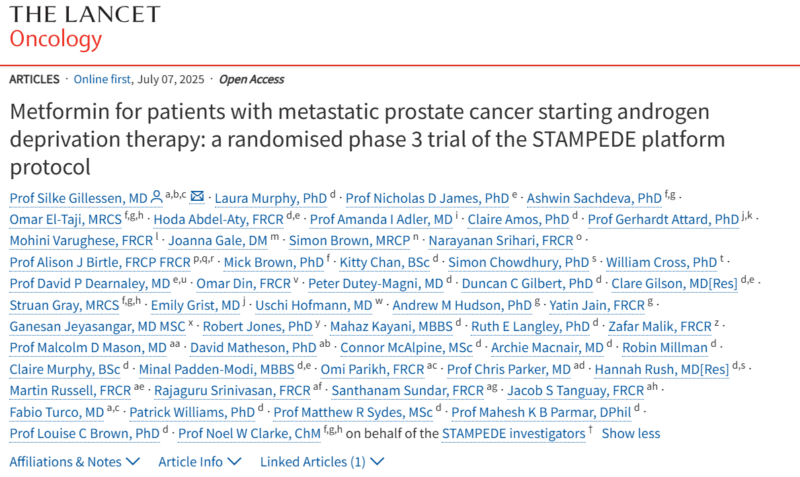 Galip Can Uyar: Can Metformin Improve Outcomes in Metastatic Hormone-sensitive Prostate Cancer?