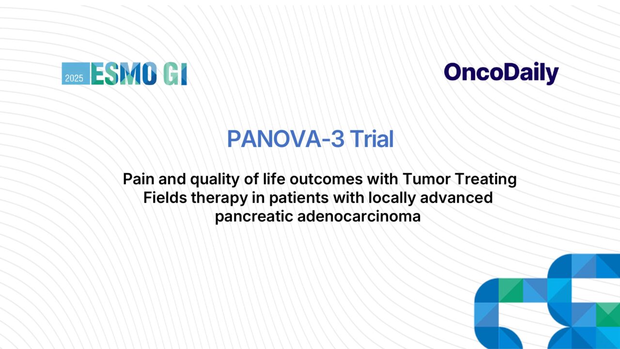 ESMO GI 2025 Highlights: PANOVA-3 Trial on TTFields + GnP in Unresectable LAPC
