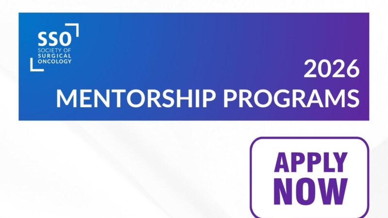 SSO 2026 Mentorship Program – Designed to Support Your Growth