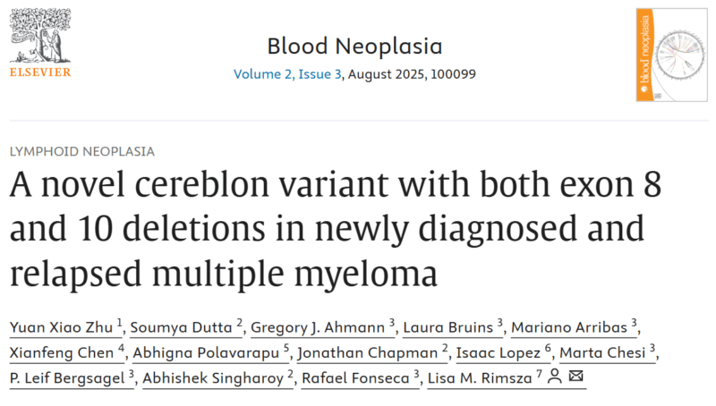 Myeloma Paper of the Day, July 5th, Suggested by Robert Orlowski