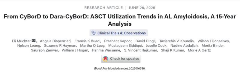 Myeloma Paper of the Day, July 7th, Suggested by Robert Orlowski