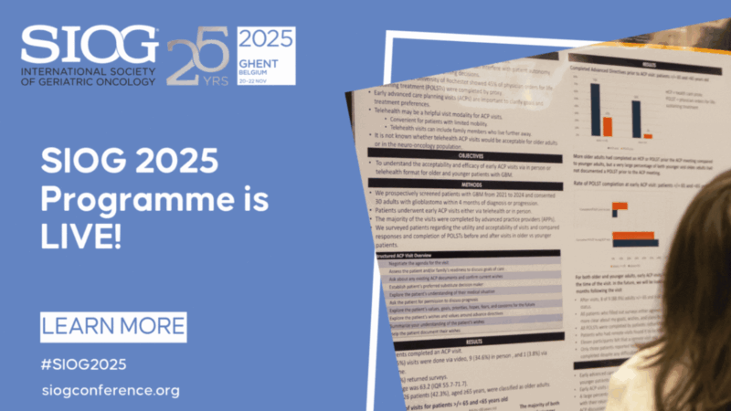 The SIOG 2025 Scientific Programme is Live