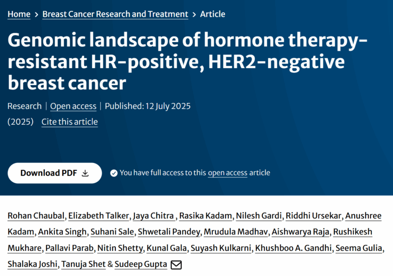 Elisabetta Bonzano: What Drives Hormone Therapy Resistance in HR+/HER2- Breast Cancer?