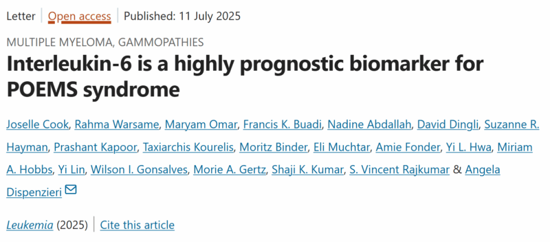 Myeloma Paper of the Day, July 15th, Suggested by Robert Orlowski