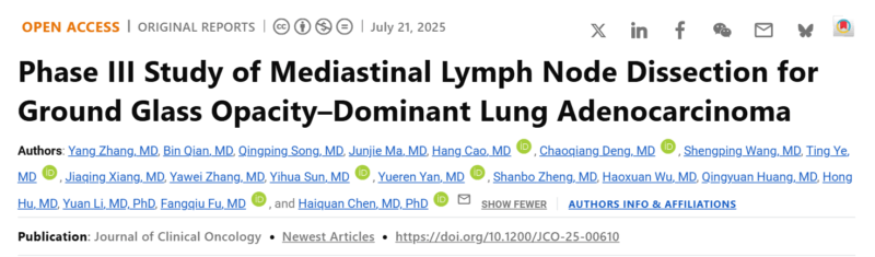 Crispin Hiley: No Role for Mediastinal LN Dissection in GGO-Dominant Invasive Lung Adenocarcinoma