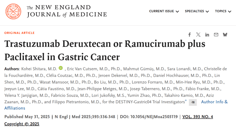 DESTINY-Gastric04: New Hope for HER2+ Gastric Cancer - The Babak Lab