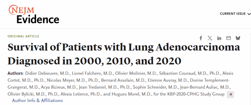Lung Cancer Survival Has More Than Doubled - Lung Cancer Europe