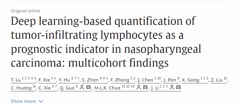 Yan Leyfman: AI's Role in Guiding Immunotherapy Decisions in Nasopharyngeal Carcinoma