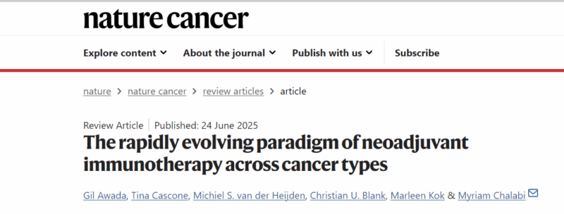 Gil Awada: How Neoadjuvant Immunotherapy is Reshaping the Treatment Landscape Across Solid Tumours