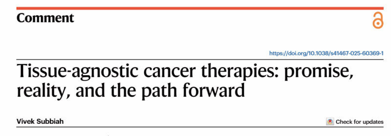 Vivek Subbiah: Breakdown of a Shocking Fact About Rare Cancers