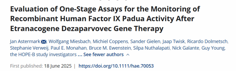 Wolfgang Miesbach: Monitoring Patients after Etranacogene Dezaparvovec Gene Therapy