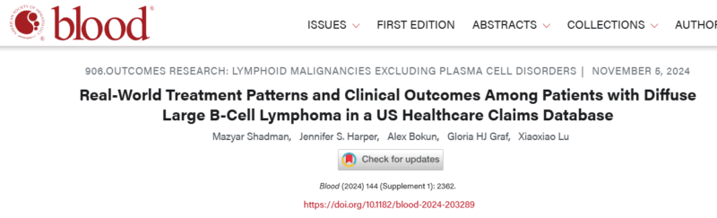Mazyar Shadman: Real-World Treatment Patterns in DLBCL