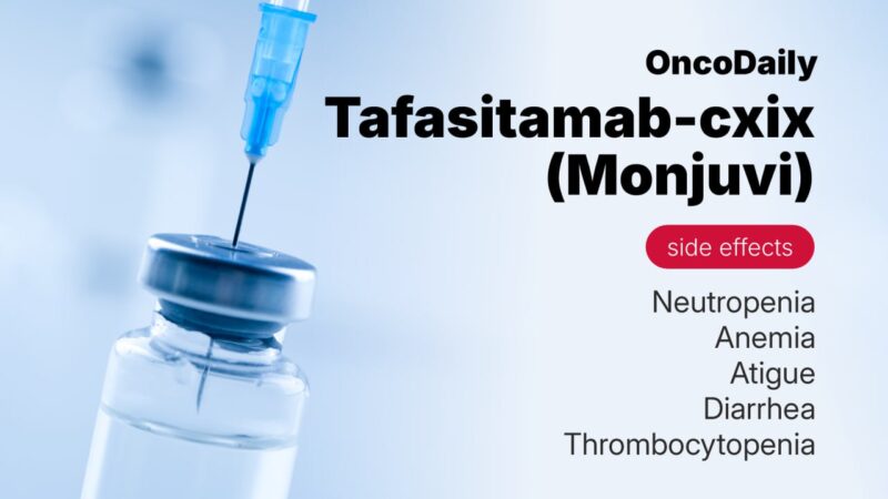Tafasitamab-cxix-Monjuvi side effects