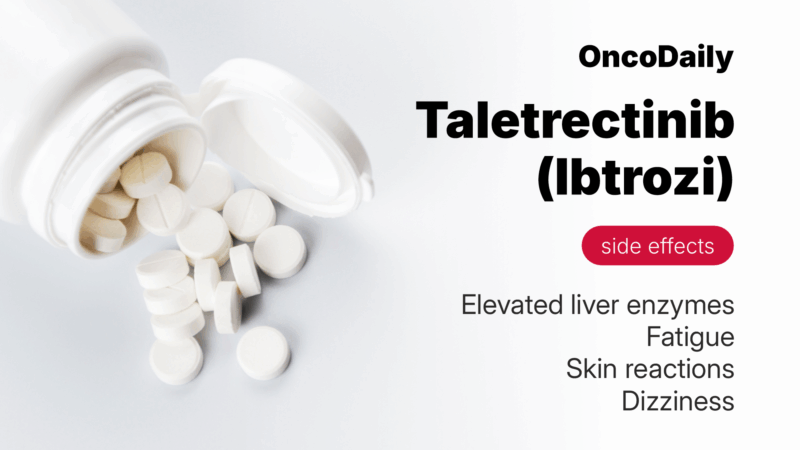 Taletrectinib (Ibtrozi) side effects on OncoDaily