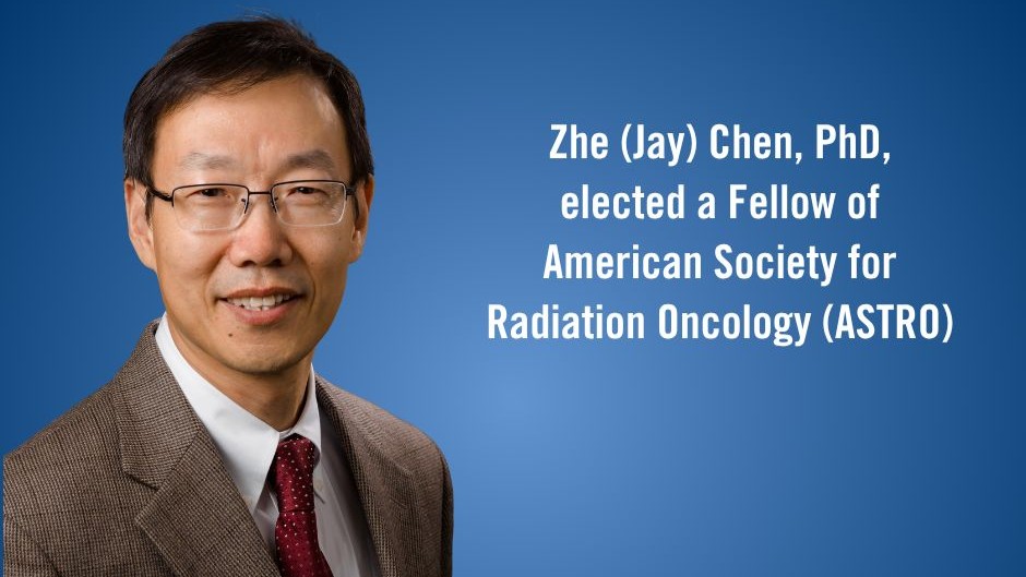 Zhe Chen Elected A Fellow of the American Society for Radiation Oncology – Yale Cancer Center