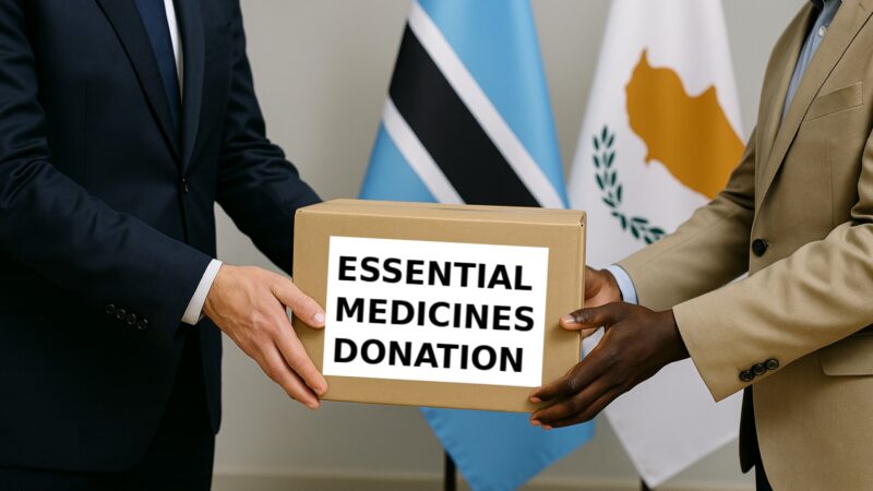 Strengthening Public Health: Cyprus Donates Lifesaving Medicines to Botswana