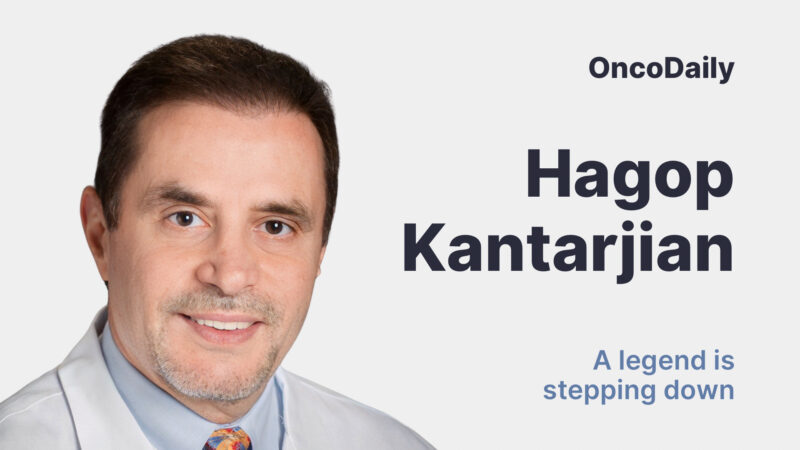 Hagop Kantarjian: A legend is Stepping Down